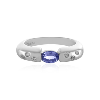 Tanzanite Silver Ring