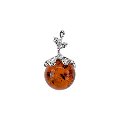 Baltic Amber Silver Pendant (dagen)