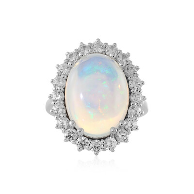 Welo Opal Silver Ring