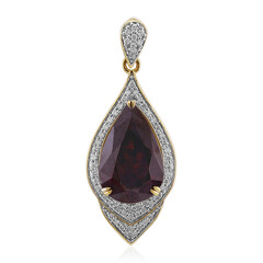 18K Cuprite Gold Pendant (Mark Kaufman)