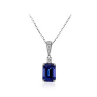 18K AAA Tanzanite Gold Necklace (CIRARI)