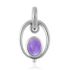 Amethyst Silver Pendant