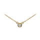 18K SI1 (G) Diamond Gold Necklace (Annette)