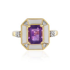 Amethyst Silver Ring