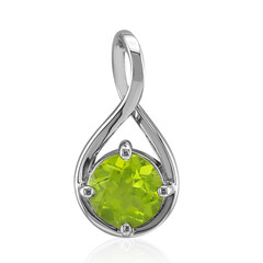 Peridot Silver Pendant