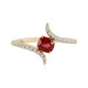 14K Noble Red Spinel Gold Ring (AMAYANI)