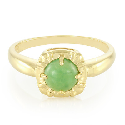 Imperial Chrysoprase Silver Ring