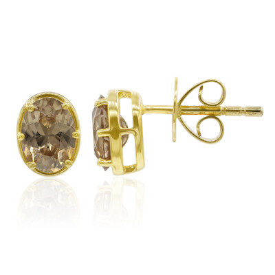 9K Hartsite Zircon Gold Earrings (Mark Tremonti)