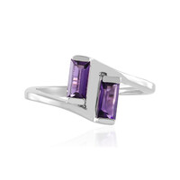 Moroccan Amethyst Silver Ring