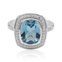 Marambaia Topaz Silver Ring (Tenner Diniz)