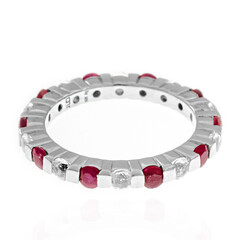 Madagascar Ruby Silver Ring