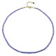 Tanzanite Silver Necklace