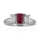 Kenyan Ruby Silver Ring