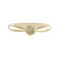 9K I2 Brown Diamond Gold Ring