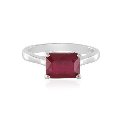 Madagascar Ruby Silver Ring