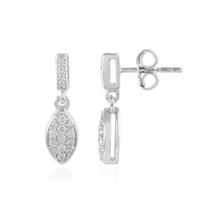 Zircon Silver Earrings