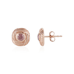 Pink Zircon Silver Earrings (SAELOCANA)