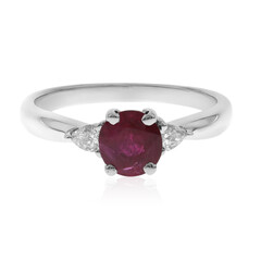 18K Mozambique Ruby Gold Ring (CIRARI)