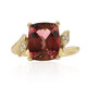 14K Congo Neon Tourmaline Gold Ring (Smithsonian)