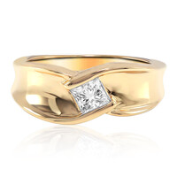 14K SI1 (G) Diamond Gold Ring