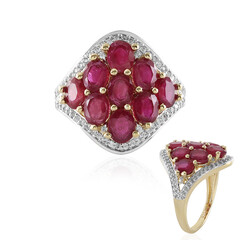 Madagascar Ruby Silver Ring