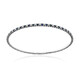 14K Ceylon Blue Sapphire Gold Bangle (CIRARI)