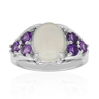 Welo Opal Silver Ring