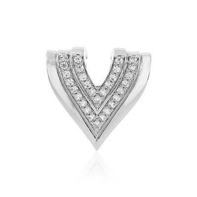 Zircon Silver Pendant (MONOSONO COLLECTION)