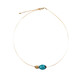 Turquoise Stainless Steel Necklace