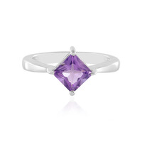 Uruguayan Amethyst Silver Ring