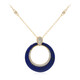 14K Lapis Lazuli Gold Necklace (CIRARI)