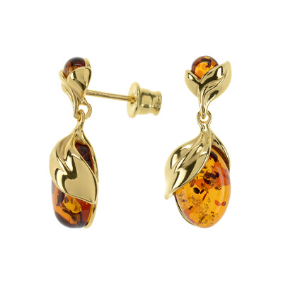 Baltic Amber Silver Earrings (dagen)