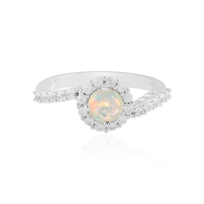 Welo Opal Silver Ring