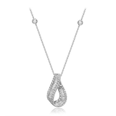 14K SI2 (H) Diamond Gold Necklace (CIRARI)