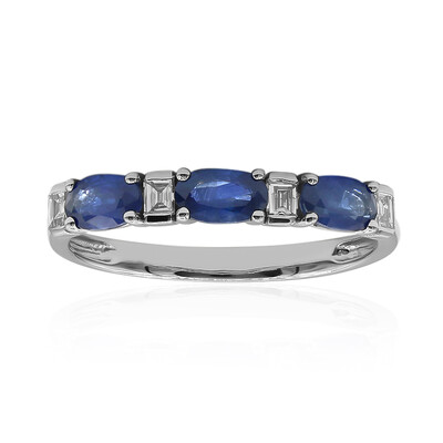 14K Ceylon Sapphire Gold Ring (CIRARI)