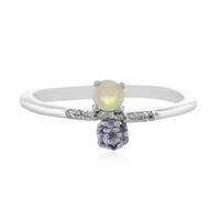 Welo Opal Silver Ring