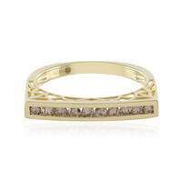 9K I2 Champagne Diamond Gold Ring (Ornaments by de Melo)