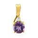 Uruguayan Amethyst Silver Pendant