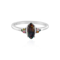 Mezezo Opal Silver Ring