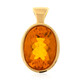 9K Mexican Fire Opal Gold Pendant (CUSTODANA)