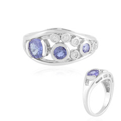 Tanzanite Silver Ring