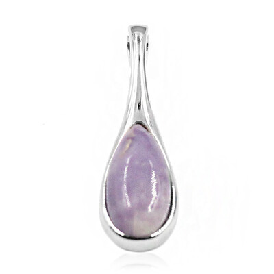 Fluorite Opal Silver Pendant