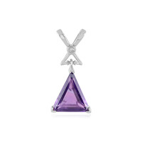 14K Zambian Amethyst Gold Pendant (SUHANA)