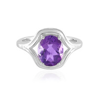 Moroccan Amethyst Silver Ring