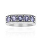 Unheated Tanzanite Silver Ring