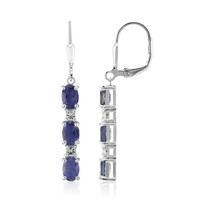 Iolite Silver Earrings