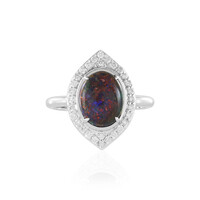 14K Andamooka matrix opal Gold Ring (AMAYANI)