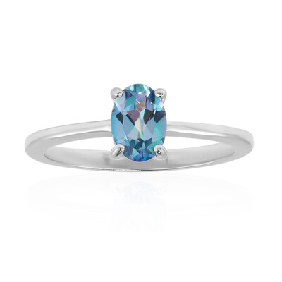 Doveblue Mystic Topaz Silver Ring