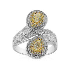 18K SI2 Yellow Diamond Gold Ring (CIRARI)