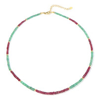 Madagascar Ruby Silver Necklace